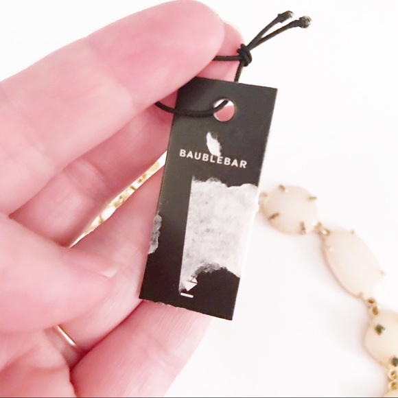 BaubleBar • Rose Quartz & Smoky Crystal Necklace - Picture 5 of 6